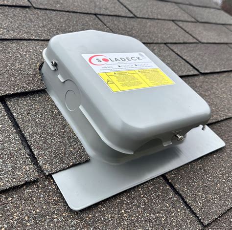 soladeck junction box|solar roof junction box.